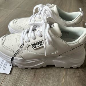 Versace Jeans couture white woman’s sneakers